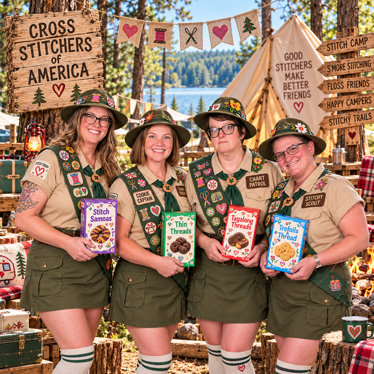 Cross Stitch Scouts of America
