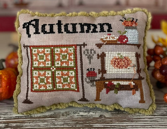 Needle and Thread Seasons Pillows: Autumn